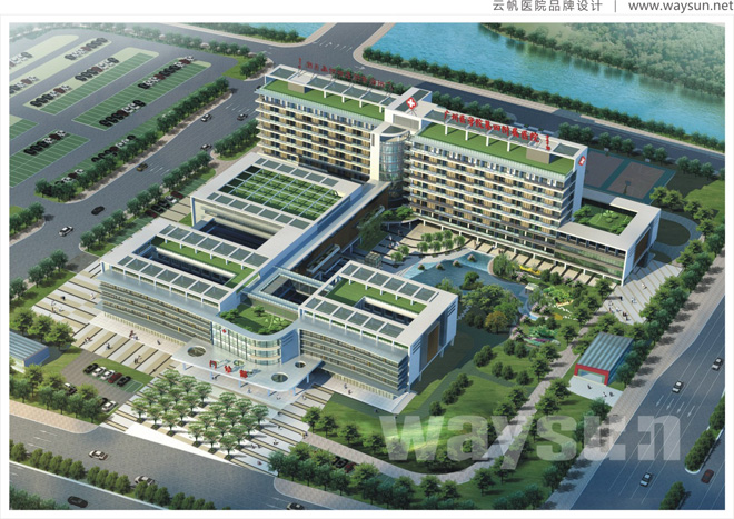 医院院徽设计,医院院徽设计公司,附属医院院徽设计,亚运城医院院徽设计案例欣赏
